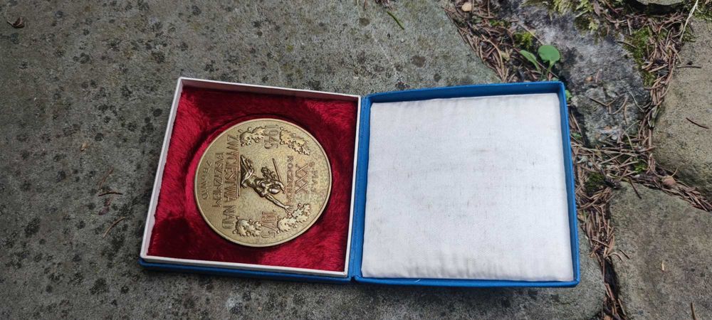 Medal mosiężny ZBOWID z etui - Rzadkość