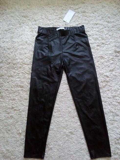 Legginsy lateksowe,L