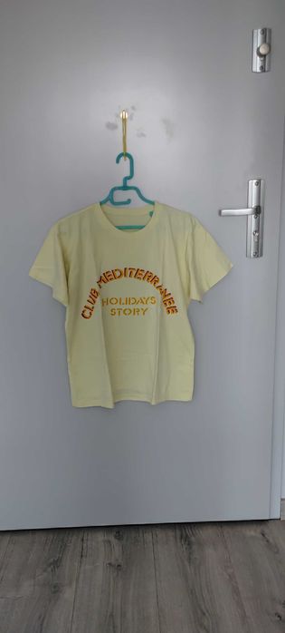 koszulki męskie T-shirty, krótki rękaw, rozmiar M/L