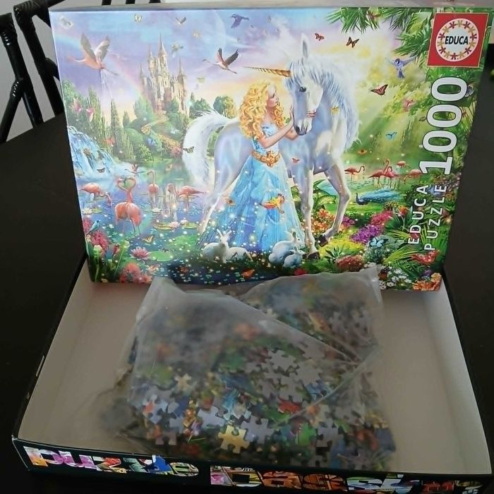 conjunto de 2 puzzles 1000 peças cada