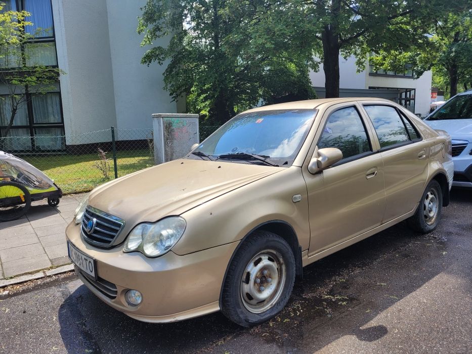 Geely CK-2 2012 • авто з ручним керуванням  35 428 км
