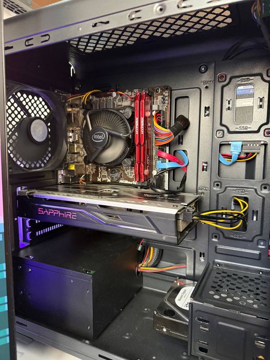 Ігровий ПК i5-4690 / RX 470 / 16 ГБ RAM / SSD + HDD