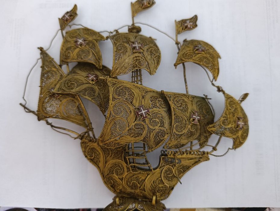 Caravela Portuguesa filigrana