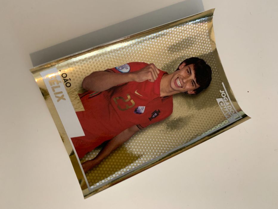 Cristiano Ronaldo - Cromo Dourado - Fome de Vencer | Continente 2022