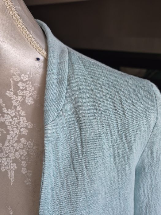 Żakiet Zara s niebieski