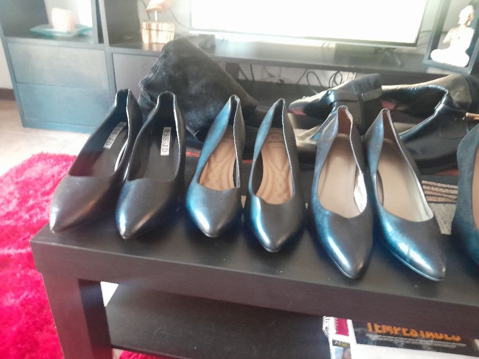 Sapatos e botas como novas, todos 40€ 1 par 8€
