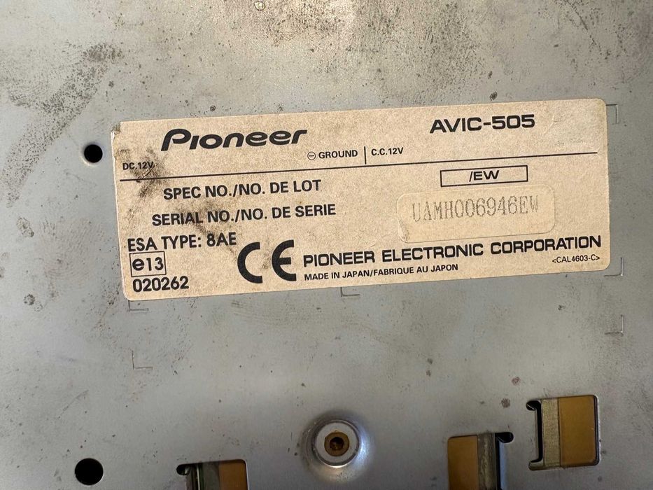 Pioneer avm-p7000r + pioneer avic-505