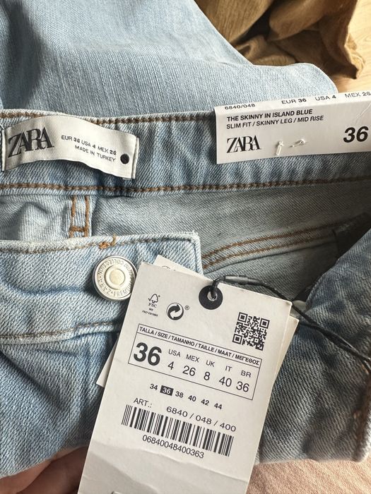 Джинси зара