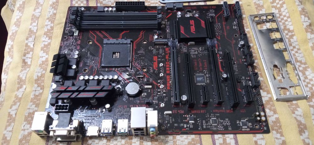 Материнская плата ASUS PRIME B350 -PLUS+кулер BOX , sAM4