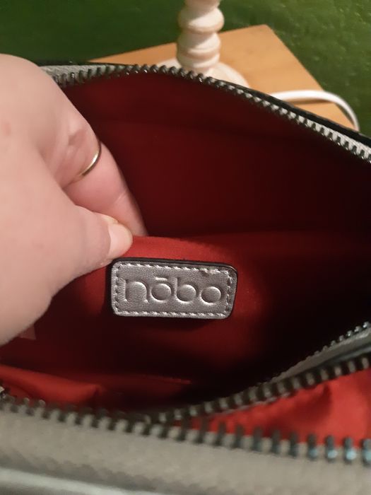 NOBO torebka mała Srebna Nowa