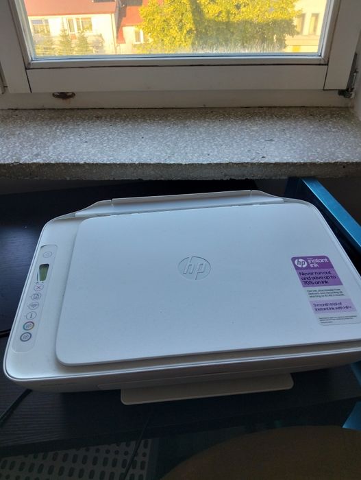 Drukarka HP z nowymi tuszami