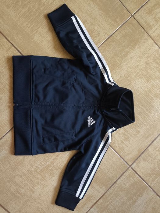 NOWA bluza niemowlęca ADIDAS r. 6 m 68/74 Oryginał  granat na suwak