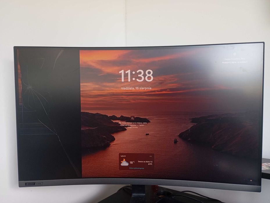 Monitor Samsung lc27.  27" 240hz