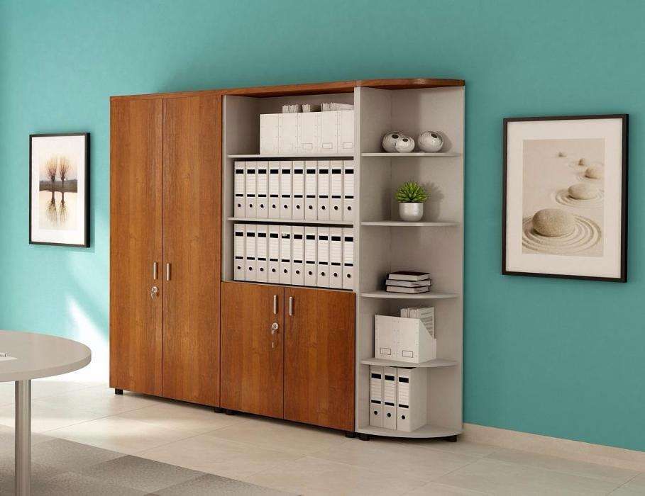 Szafy na dokumenty, komplet regałów od producenta mebli