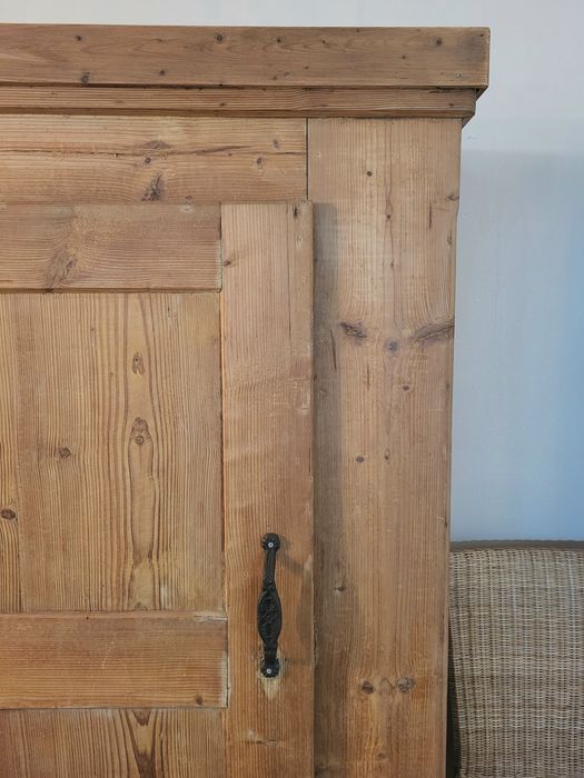 armario, roupeiro, antigo, enorme, casquinha, rustico