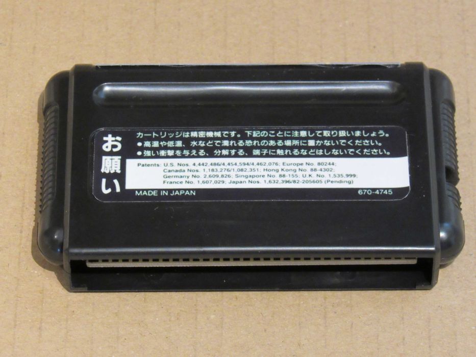 Jogo Mega Drive Strider só cartucho