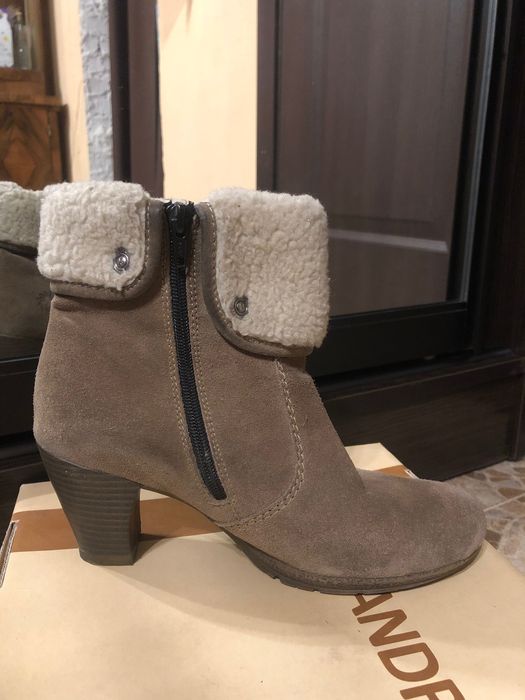 Черевики/сапоги зимові жіночі,оригінал Rieker, натуральна шкіра, 38 р.
