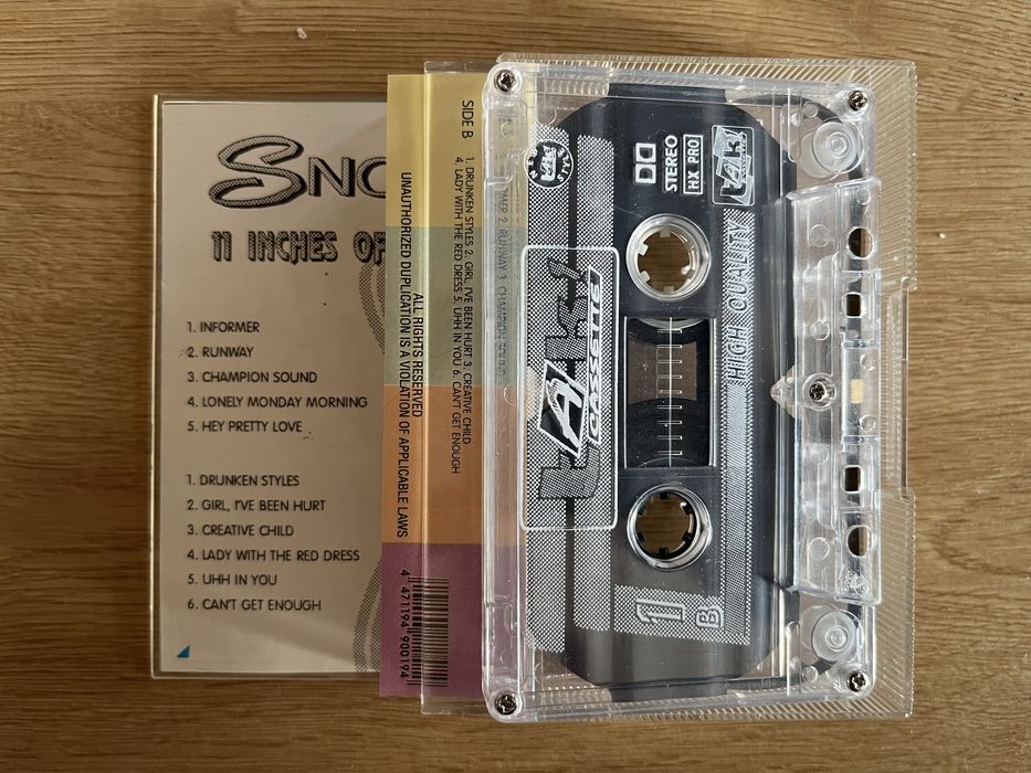 Snow - 11 inches of snow - Informer kaseta magnetofonowa