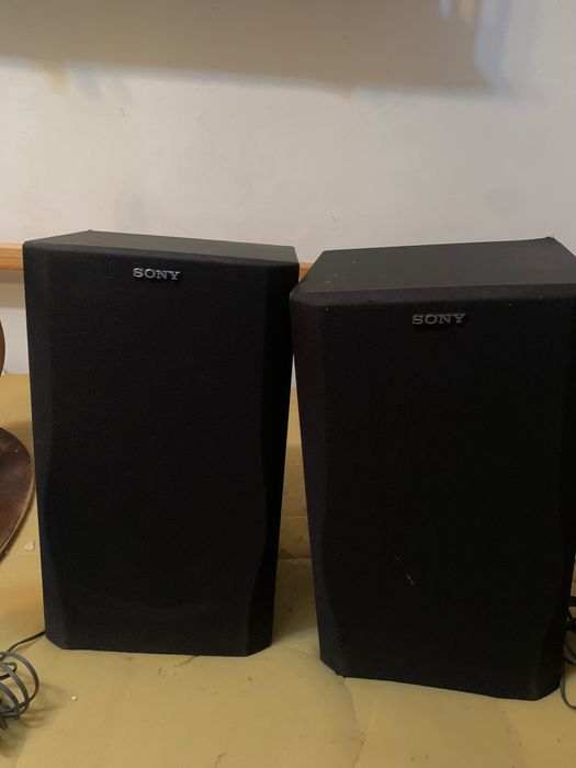 colunas de aparelhagem de som -Sony