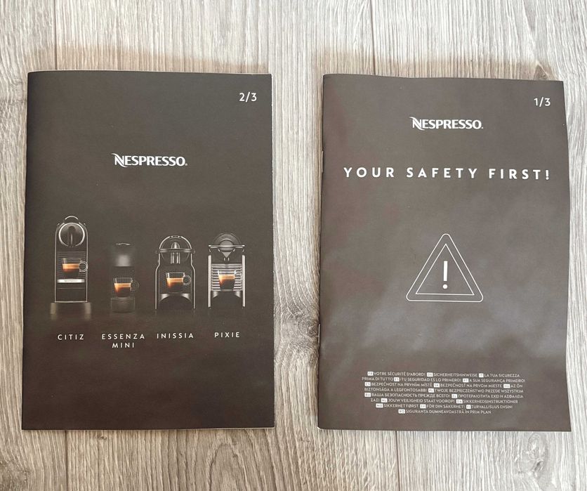 Máquina de café Nespresso Essenza Mini Preta (Nova e sem uso)