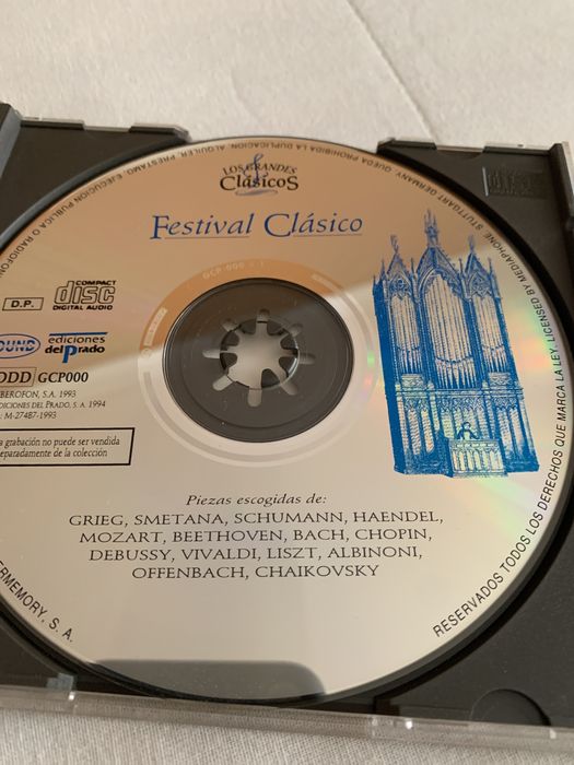 Cd coleção os grandes clássicos, festival clássico
