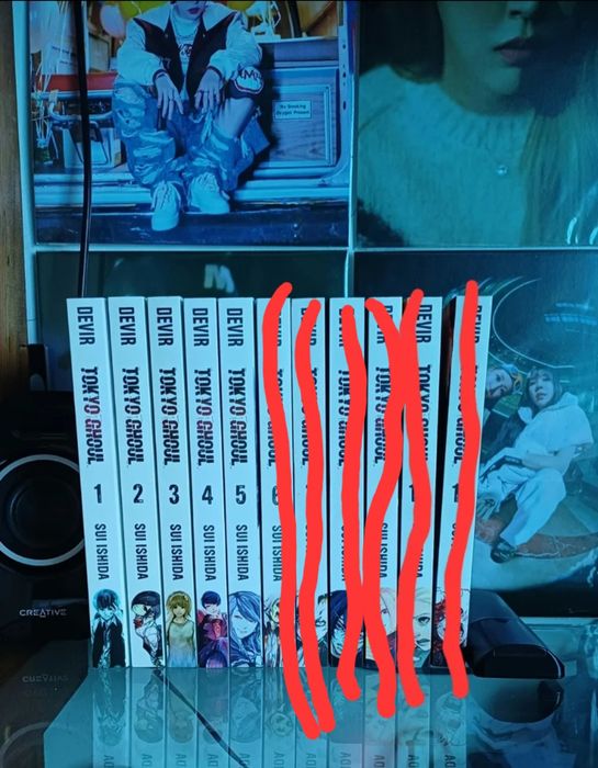 Tokyo Ghoul vol.1 ao vol.5