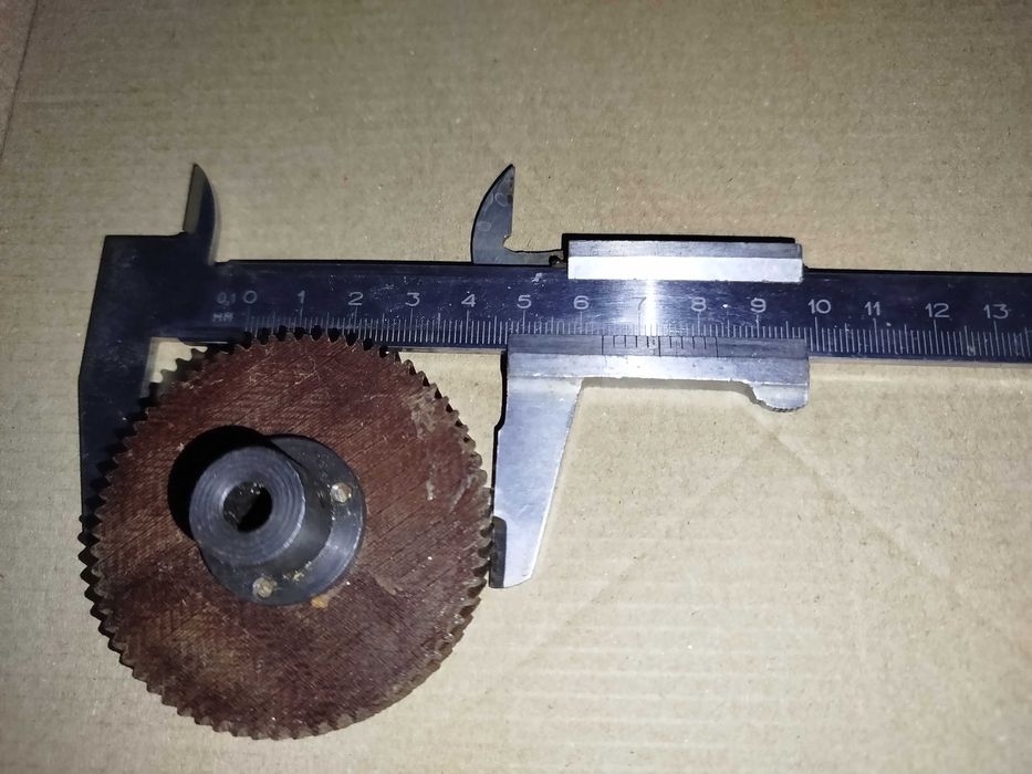 Шестерня 64 мм текстолітова косі зубці