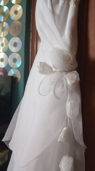 Suknia ślubna bez ramiączek