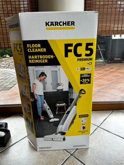 Mop elektryczny Kärcher FC 5 Premium | Stan Idealny (Jak Nowy) | Karton
