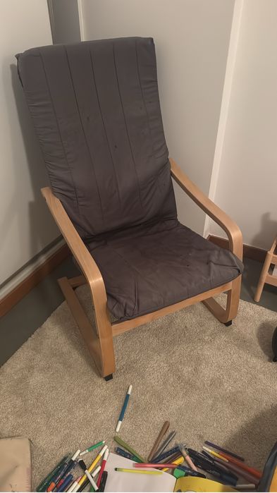 Cadeira baloiço ikea