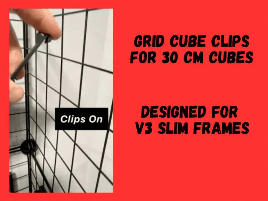 Grid Panel Clips (Grid Cube)64586011250561120