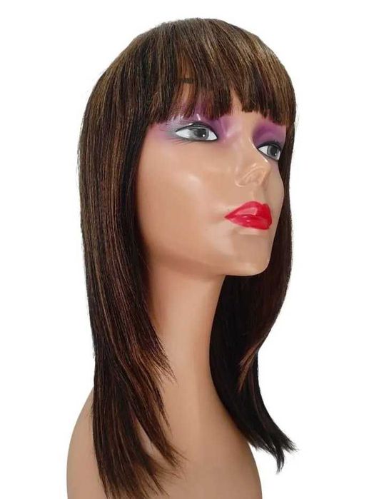 Peruca cabelo natural, nova ( modelo Petra)