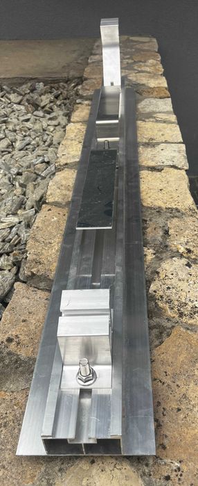 Fotowoltaika zestaw balast KENO dach płaski 1 kpl. 14 stopni