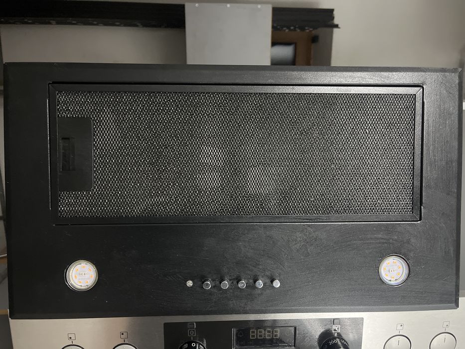 Okap pod szawkowy WK-7 Micra  60 czarny 71 db klasa B