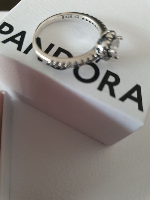 Pierścionek Srebrny Lśniące Serce Jak w Pandora