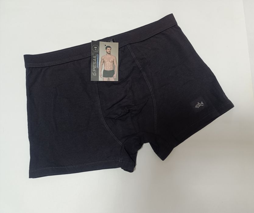 Чоловічі боксери Pesail Underwear, розмір L, чорний.
Опис: Нові чолові