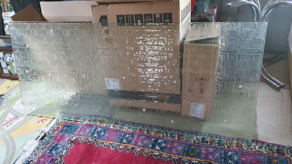 Szklane drzwi 197x83,4cm mozaika wzorki