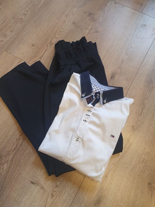 Zestaw ubrań damskich w rozmiarze M. Składy wymiary na zdjęciach.