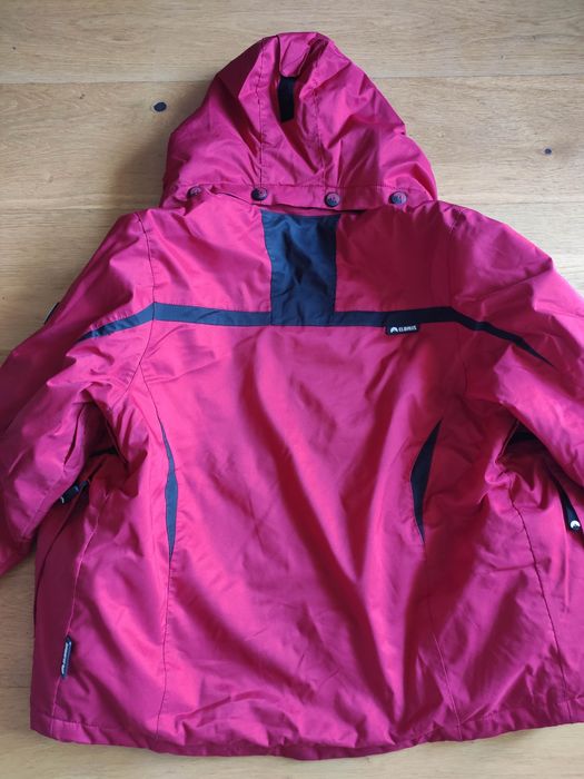 Czerwona kurtka narciarska Elbrus na wzrost 152