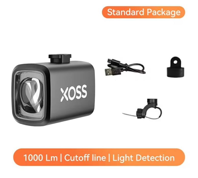 Новый XOSS Noctera 1000 Lm 2800 mAg Велосипедная фара велофара usb