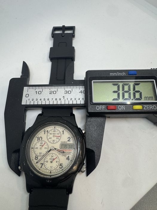 Zegarek Casio MWA-10 moduł 1325 analog chronograf Vintage sprawny