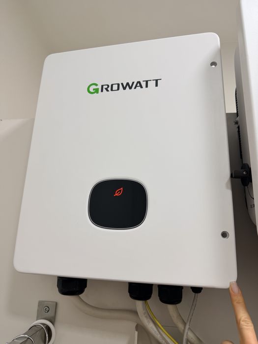 Продам гібридну сонячну систему Growatt з HV батареєю 15 кВт·год