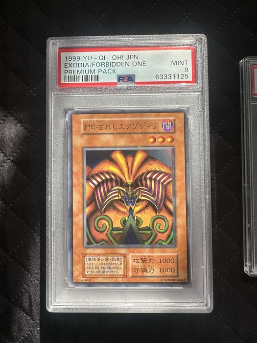 YU-GI-OH PSA 9 premium pack 1999