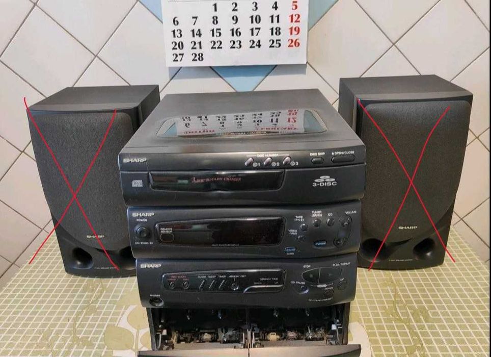 Музыкальный центр SHARP(Япония)