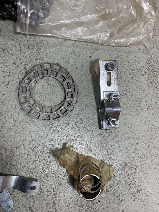 Комплект гидралики с тормозным диском мото