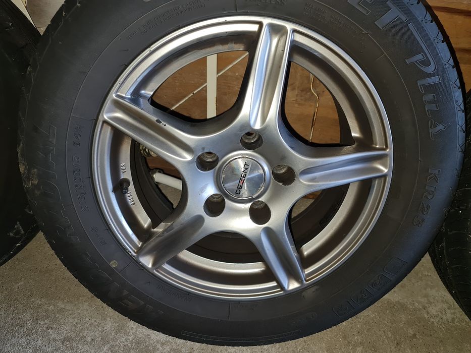4 Jantes 5x112 com 4 pneus