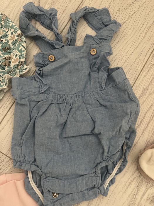 Пакет речей для немовляти дівчинки 56 см next hm cool club