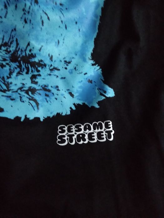 T-shirt Oversize r. M ciasteczkowy potwór, Ulica Sezamkowa
