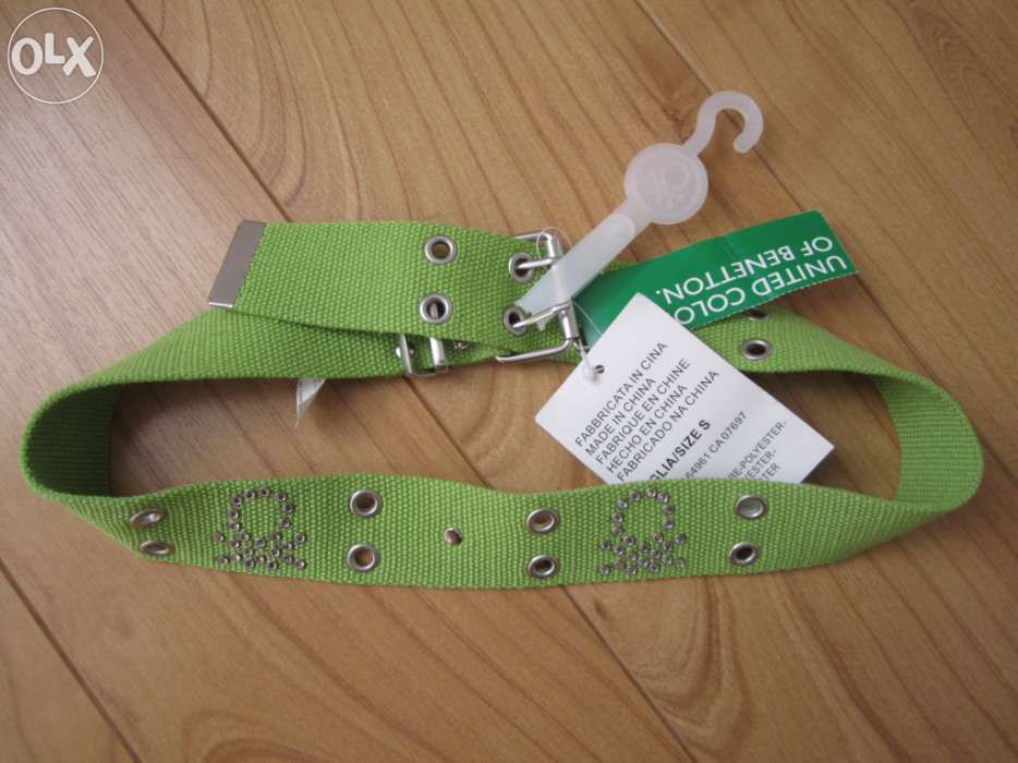 Cinto NOVO c/etiqueta marca benetton
