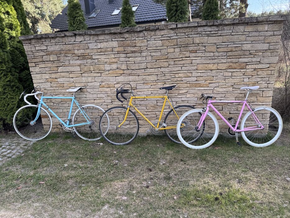 3 rowery/ retro/ vintage
